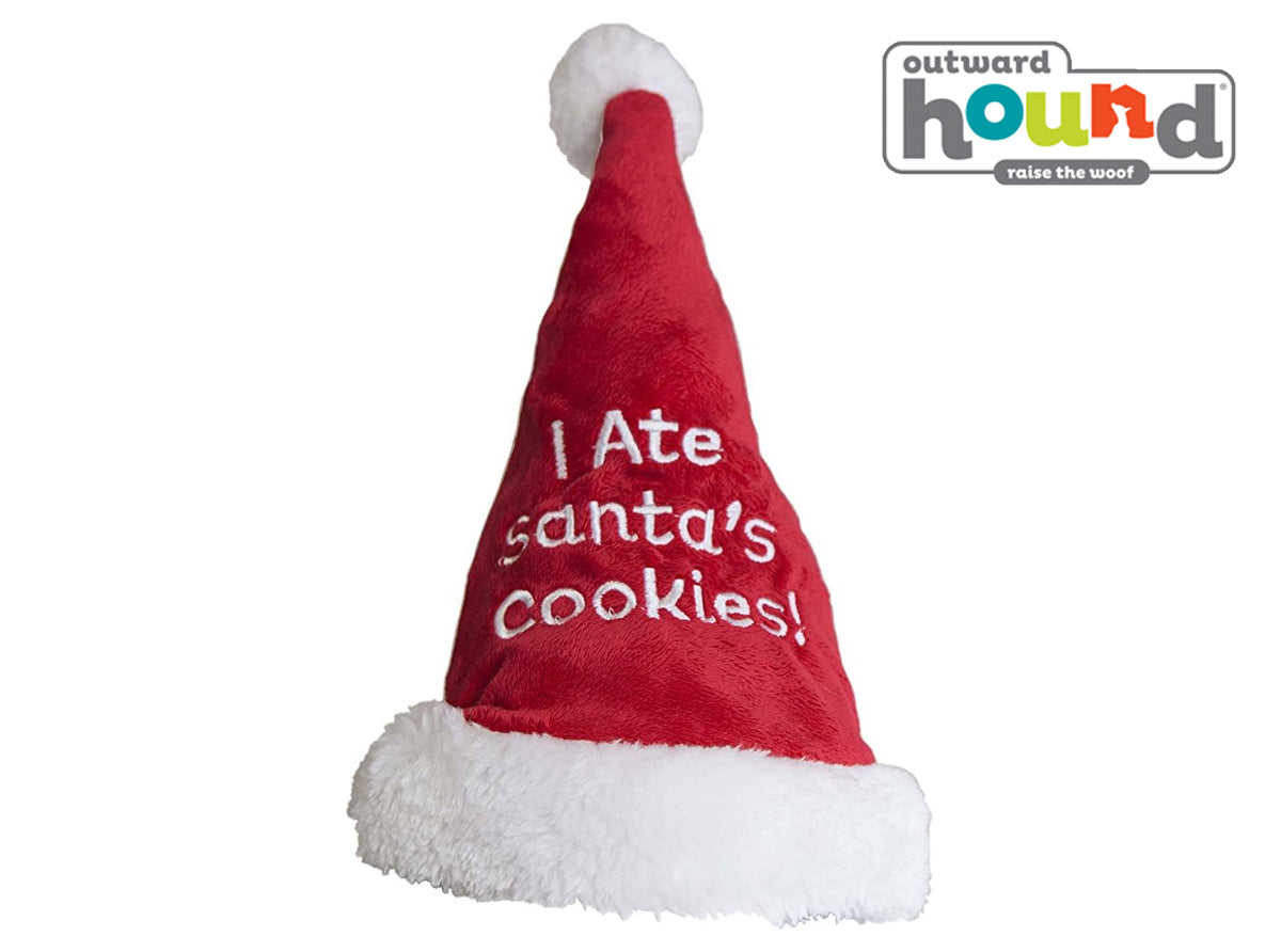 I Ate Santa's Cookies! Dog Hat - M