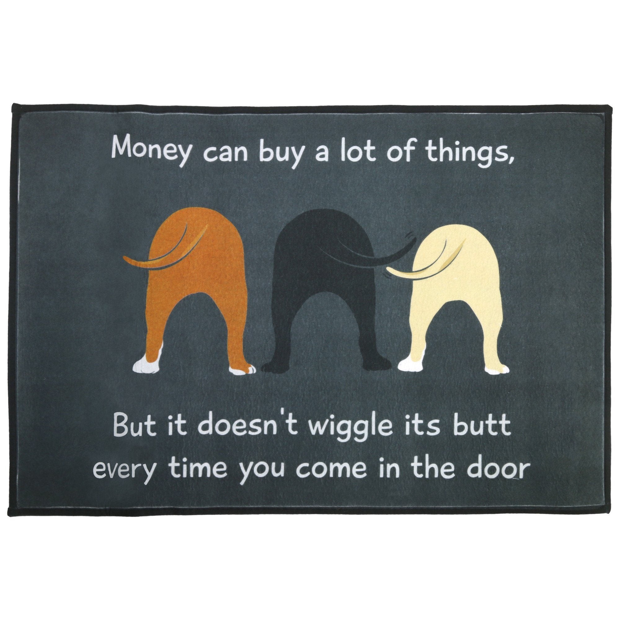 Dog Wiggle Door Mat | The Animal Rescue Site