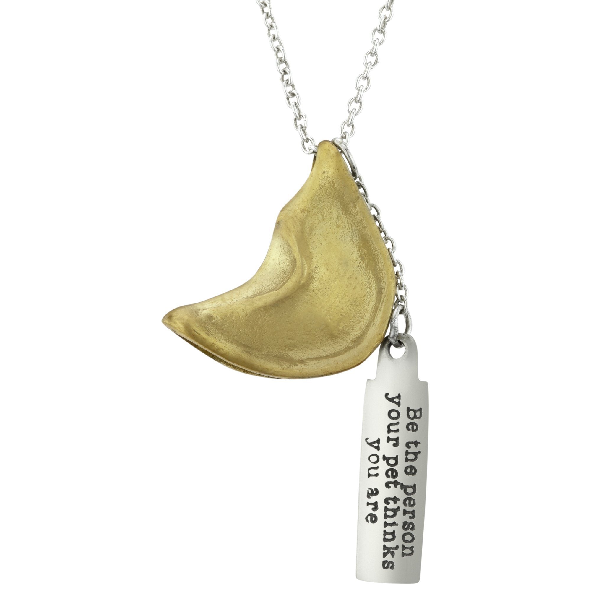 Fortunes Never Lie Sterling Necklace - Be The Person Your Pet Thinks You Are