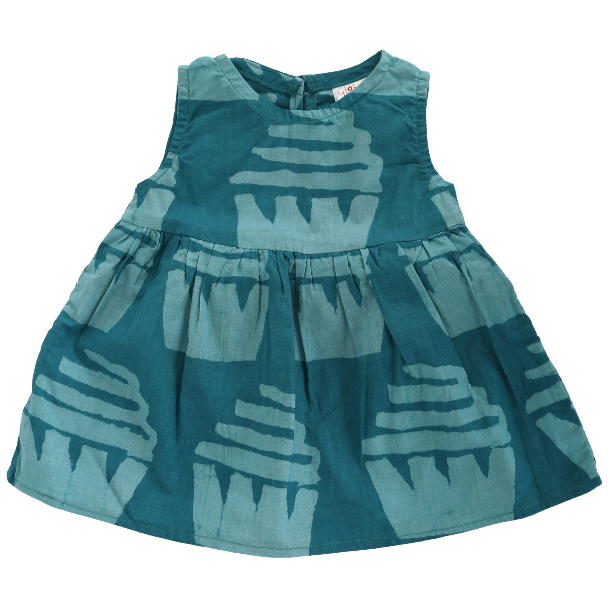 Ghana Batik Girls' Sundress - Cupcakes - 12 Months