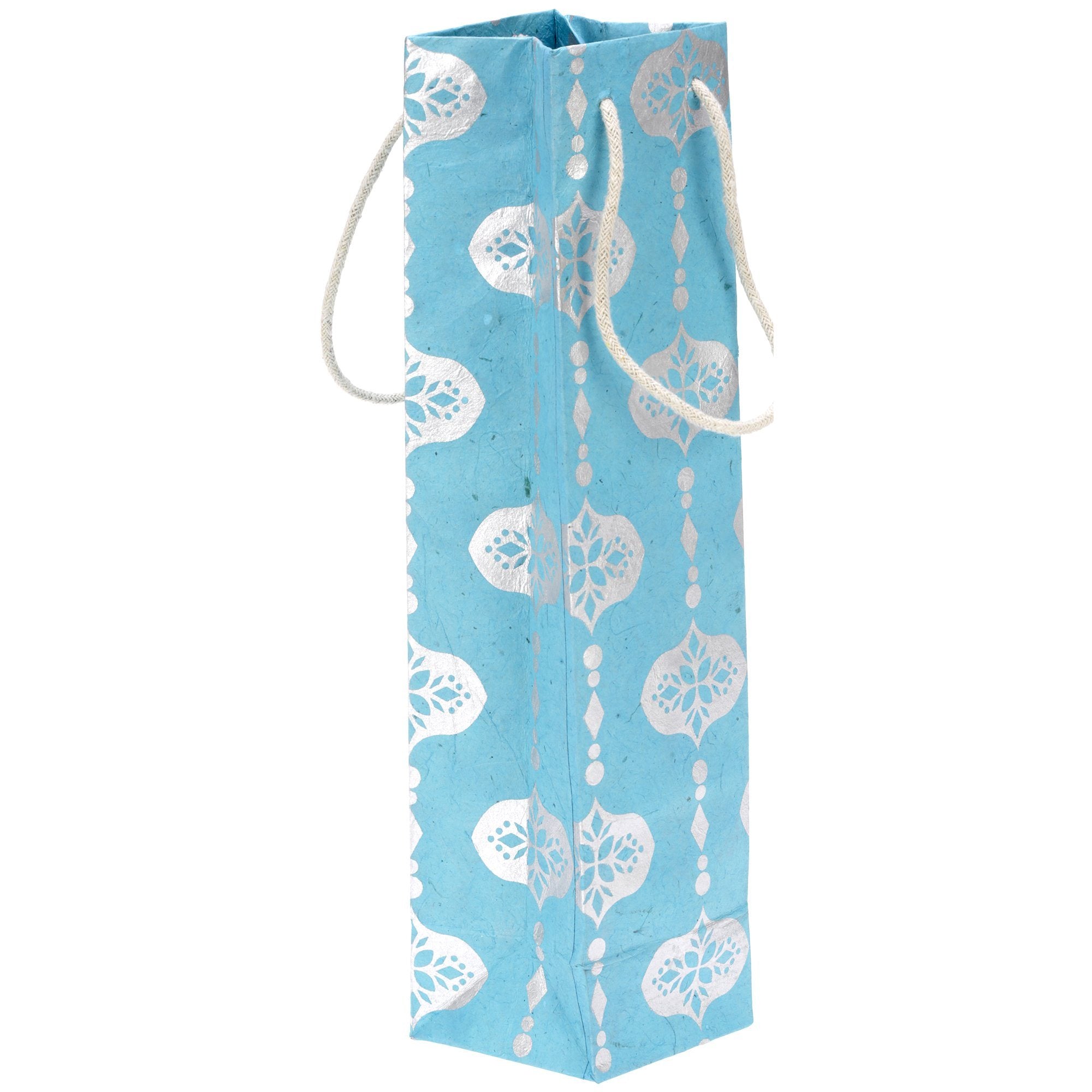 Good Cheer Wine Bag - Turquoise