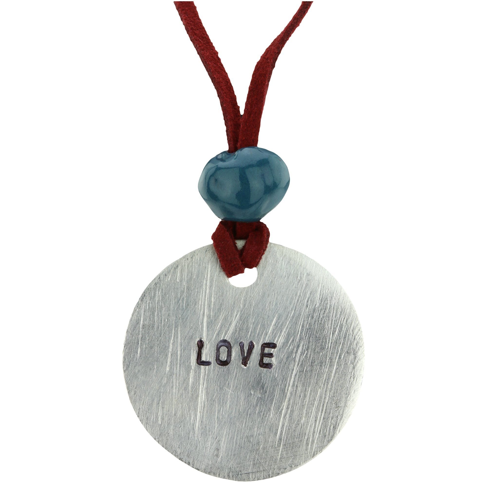 Haiti Recycled Inspiration Necklace - Love