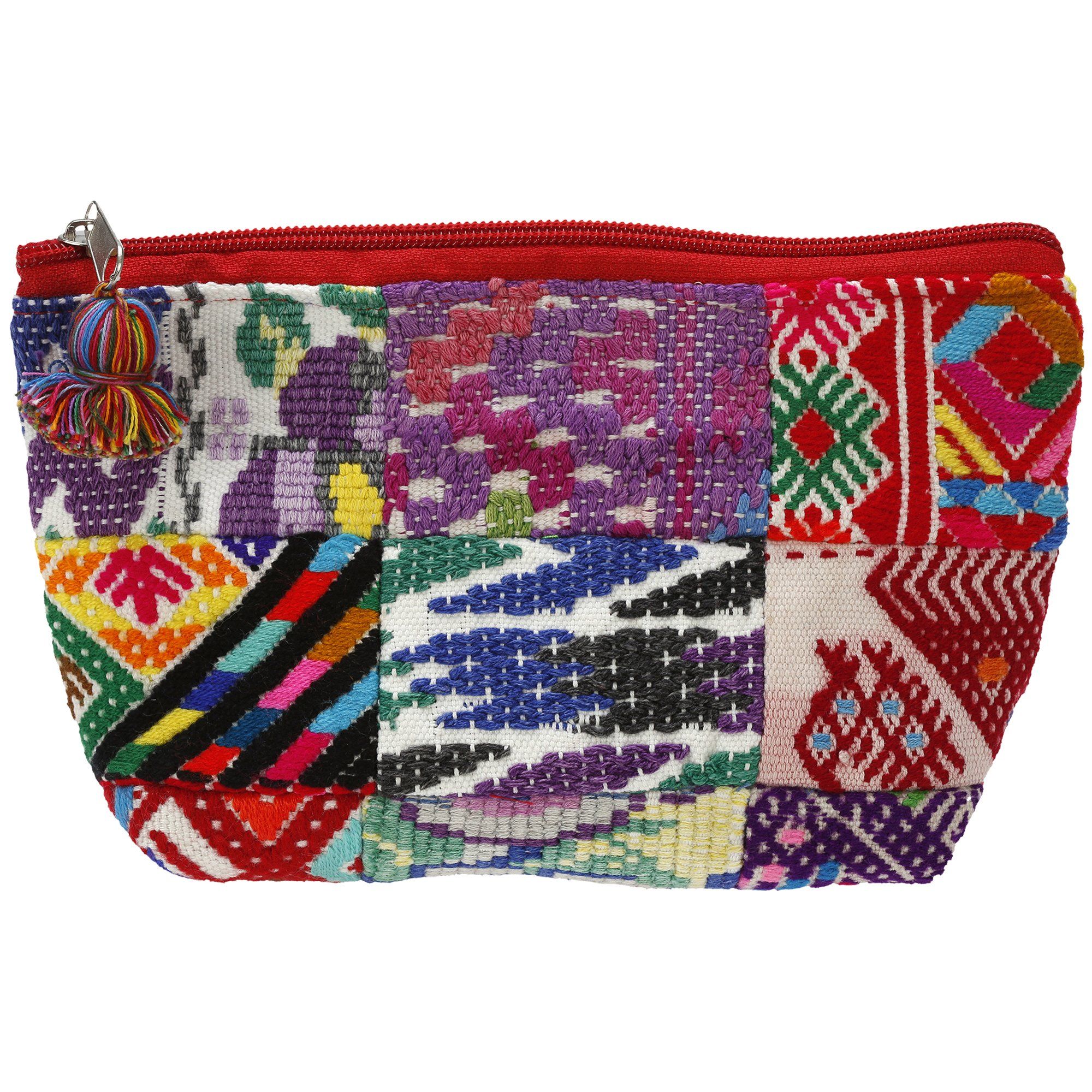 Huipil Patchwork Cosmetic Bag - Multi