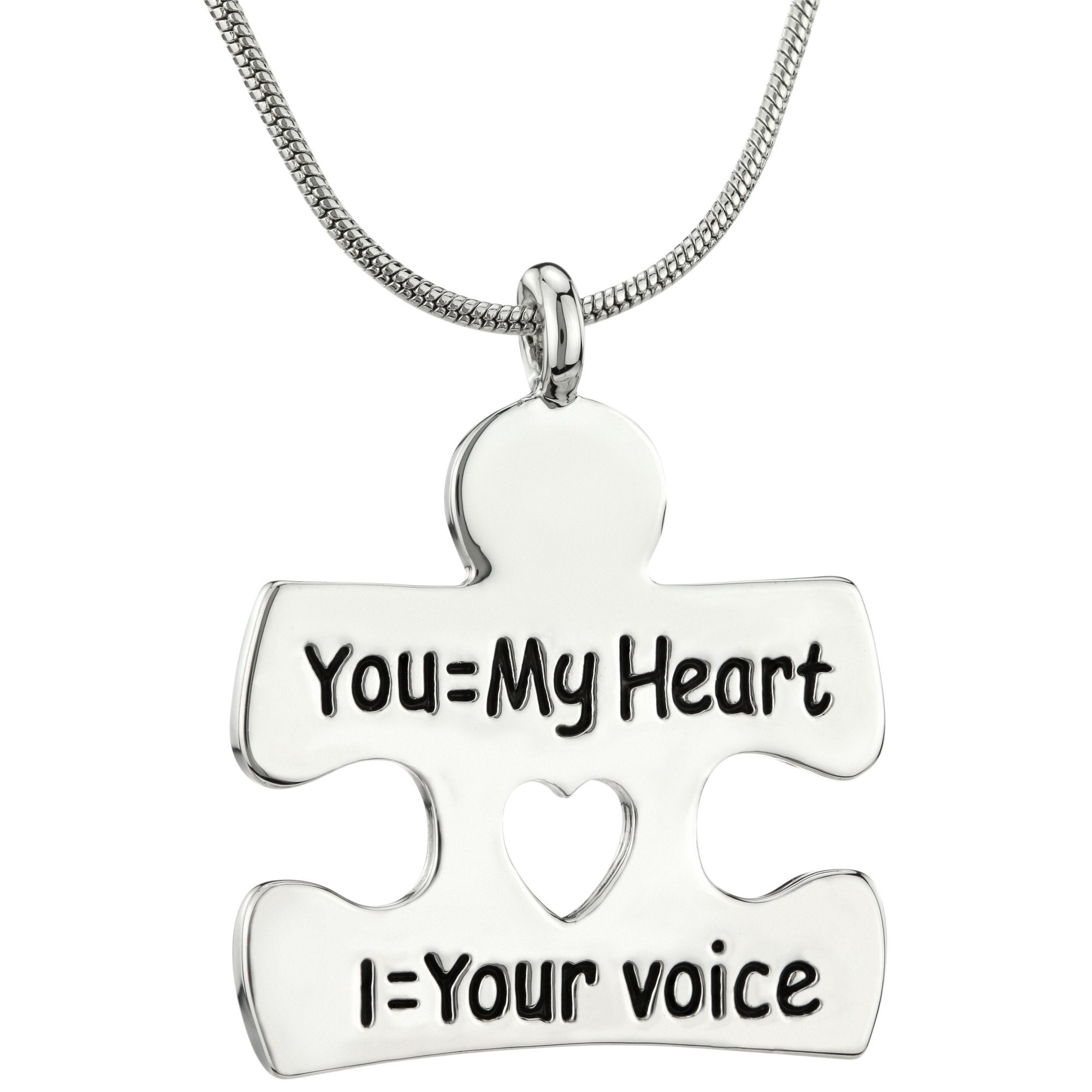 I Am Your Voice Autism Necklace - Set Of 2