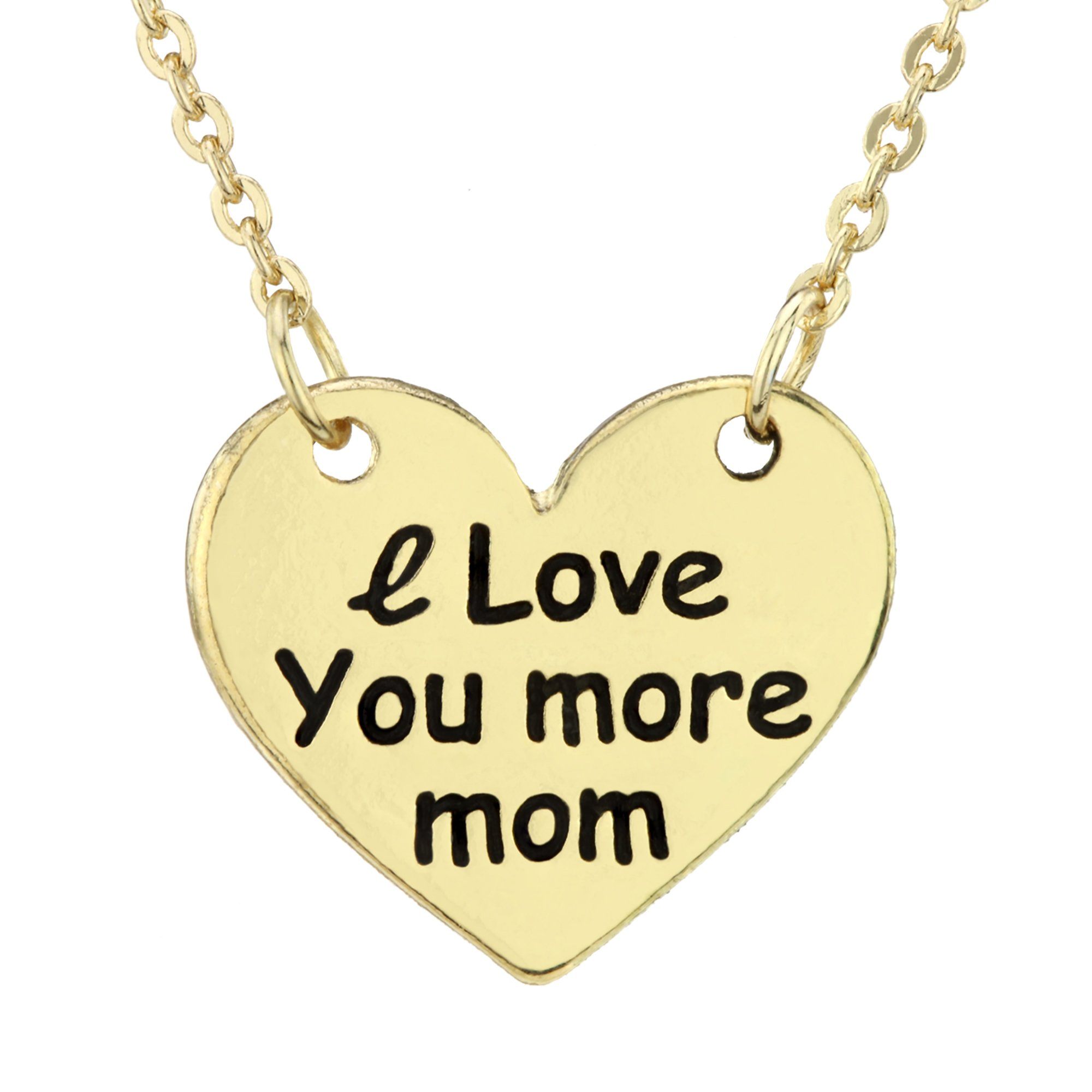 i love you mom necklace
