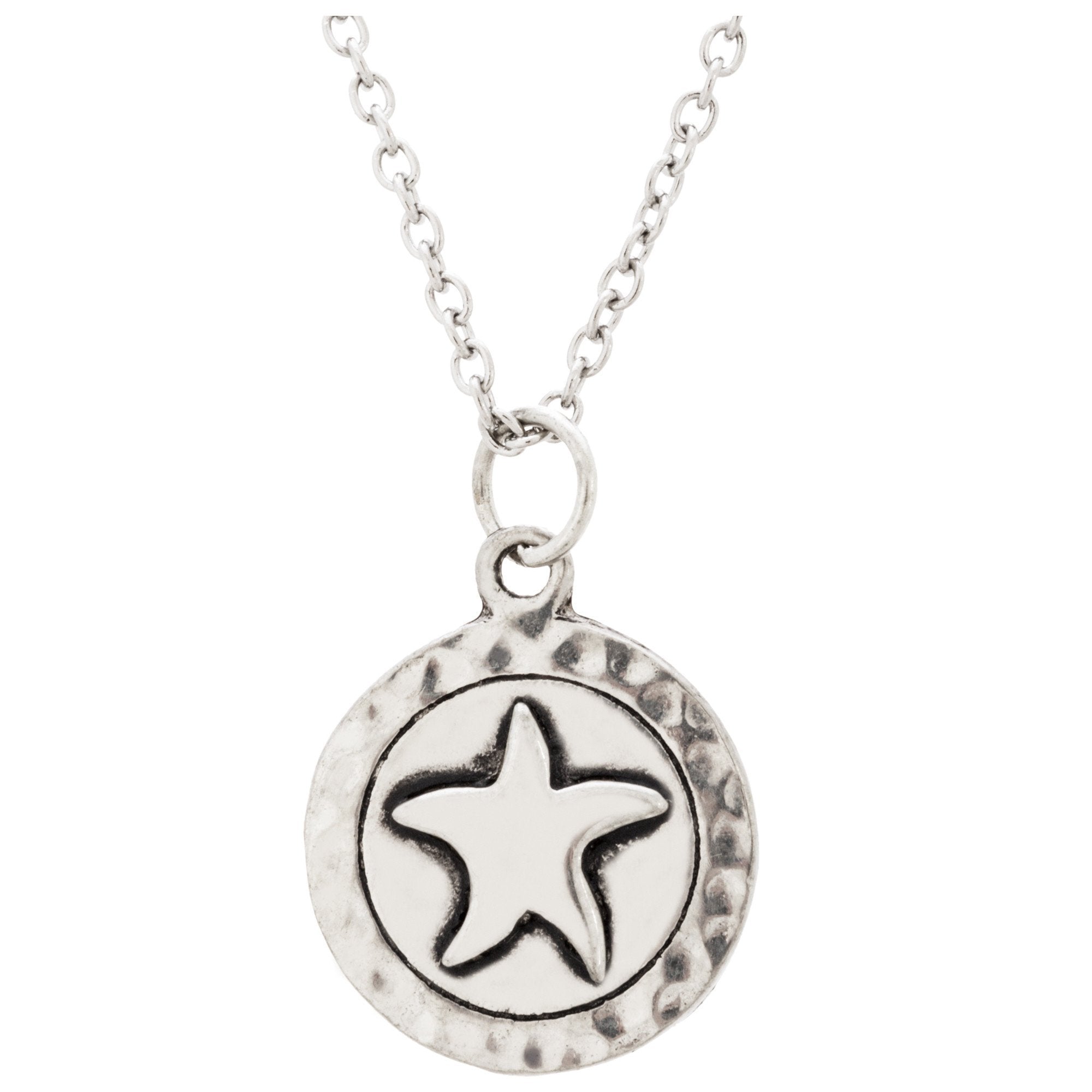 Life At Sea Sterling Necklace - Starfish