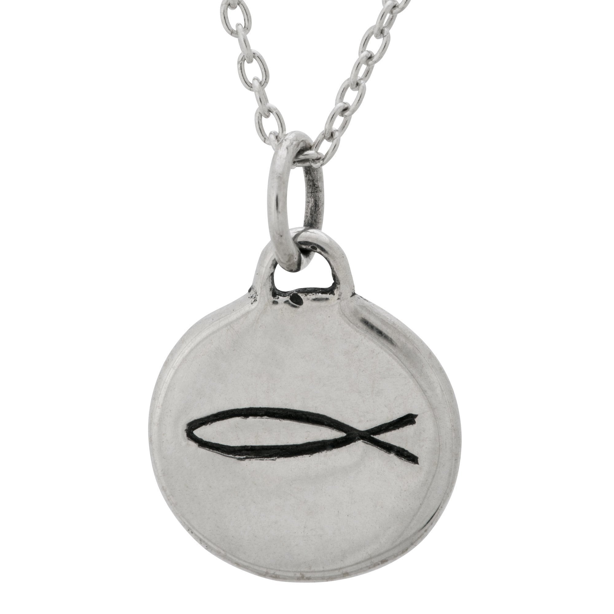 Mindful Living Sterling Necklace - Believe