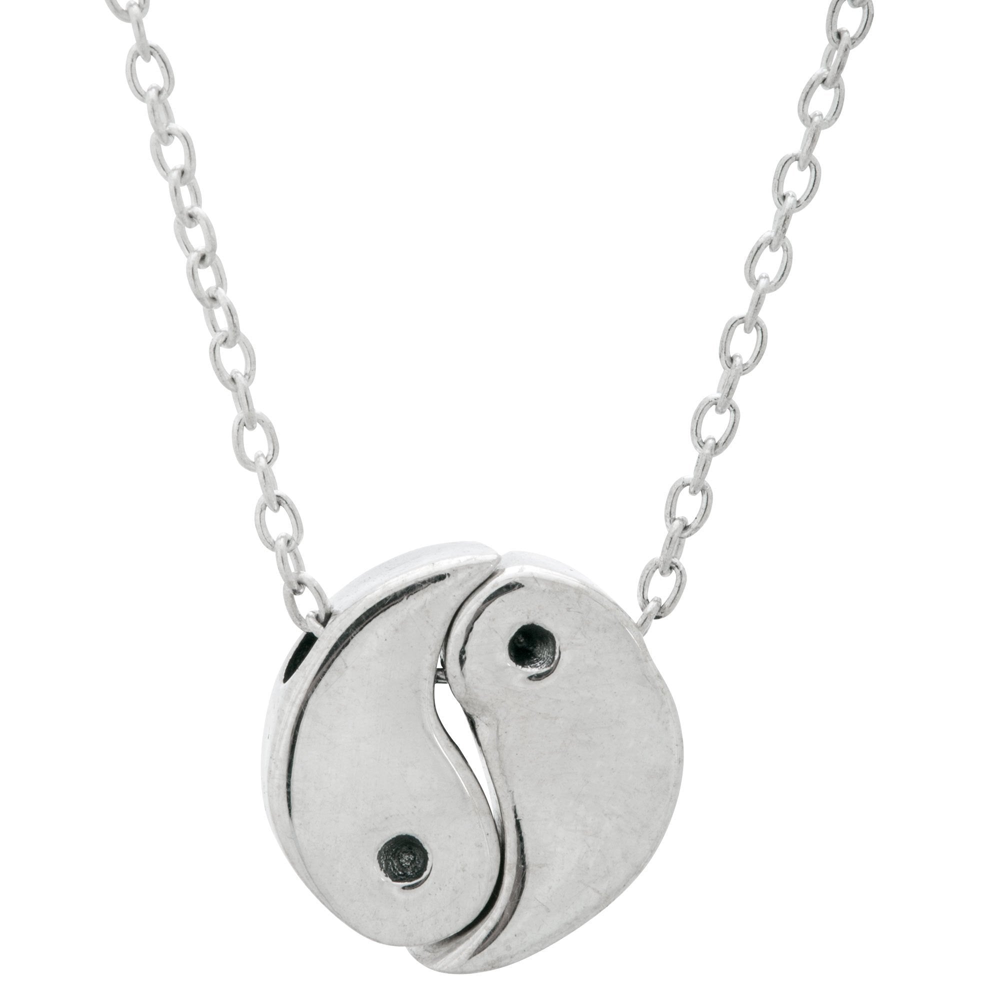 Mindful Living Sterling Necklace - You Complete Me