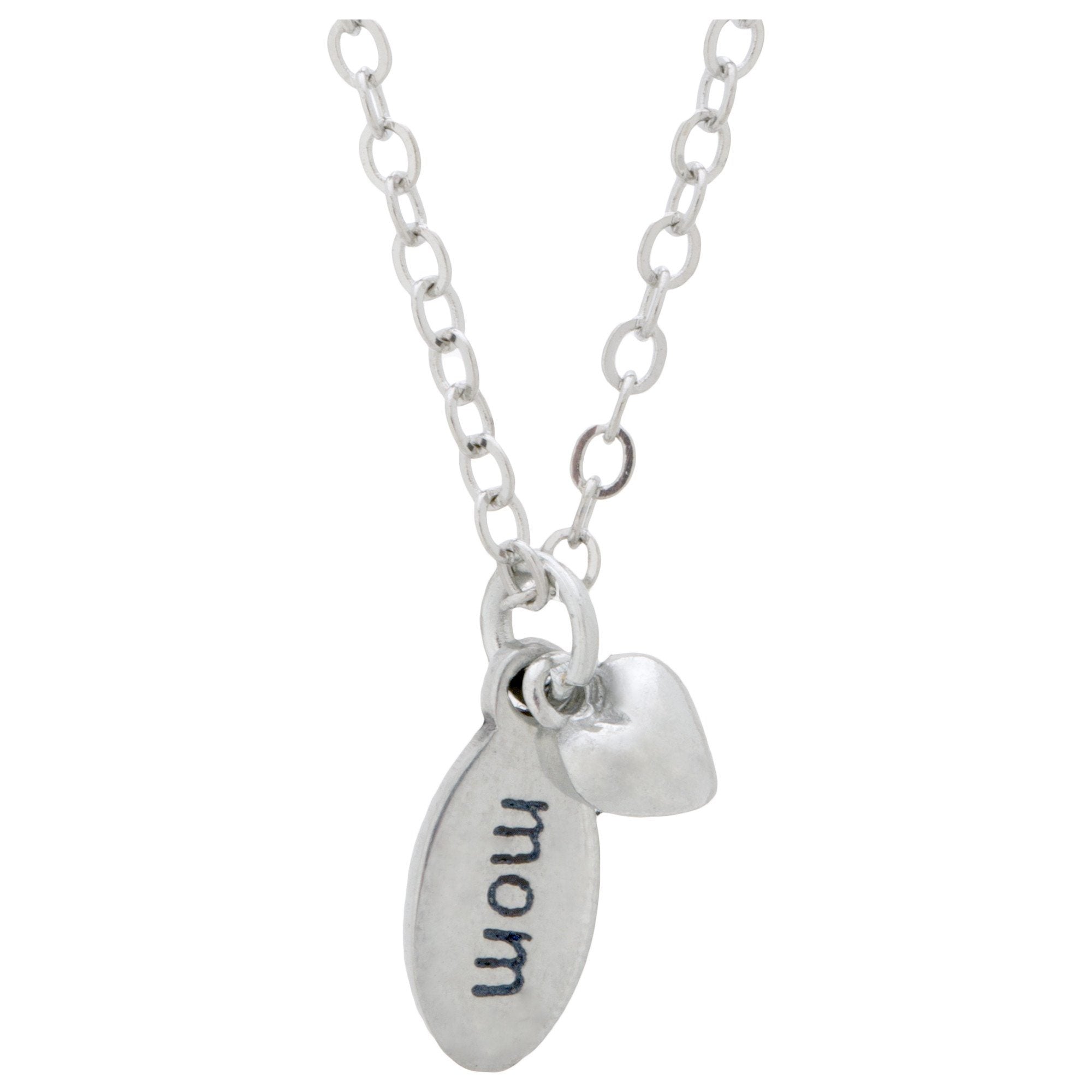 Mom's Love Necklace - Pewter