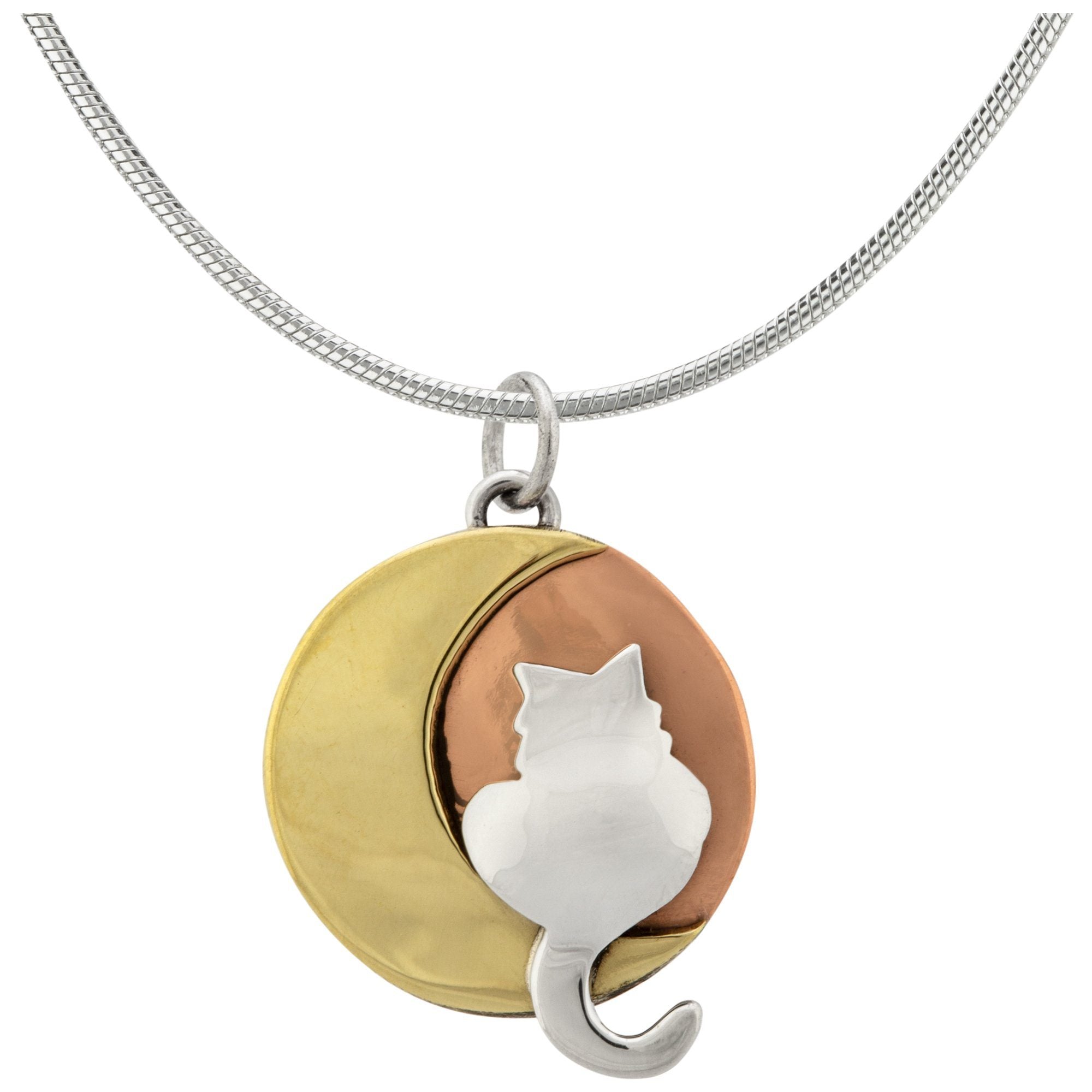 Moonlight Cat Necklace - Pendant Only