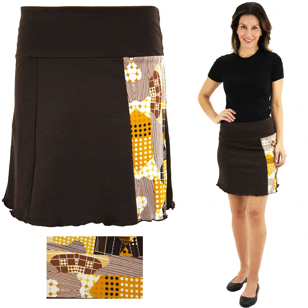 Open Arms Honeycomb Graphic Skirt - XL