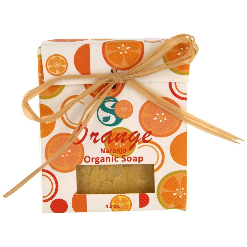 Organic Tropical Infusion Soap - Orange