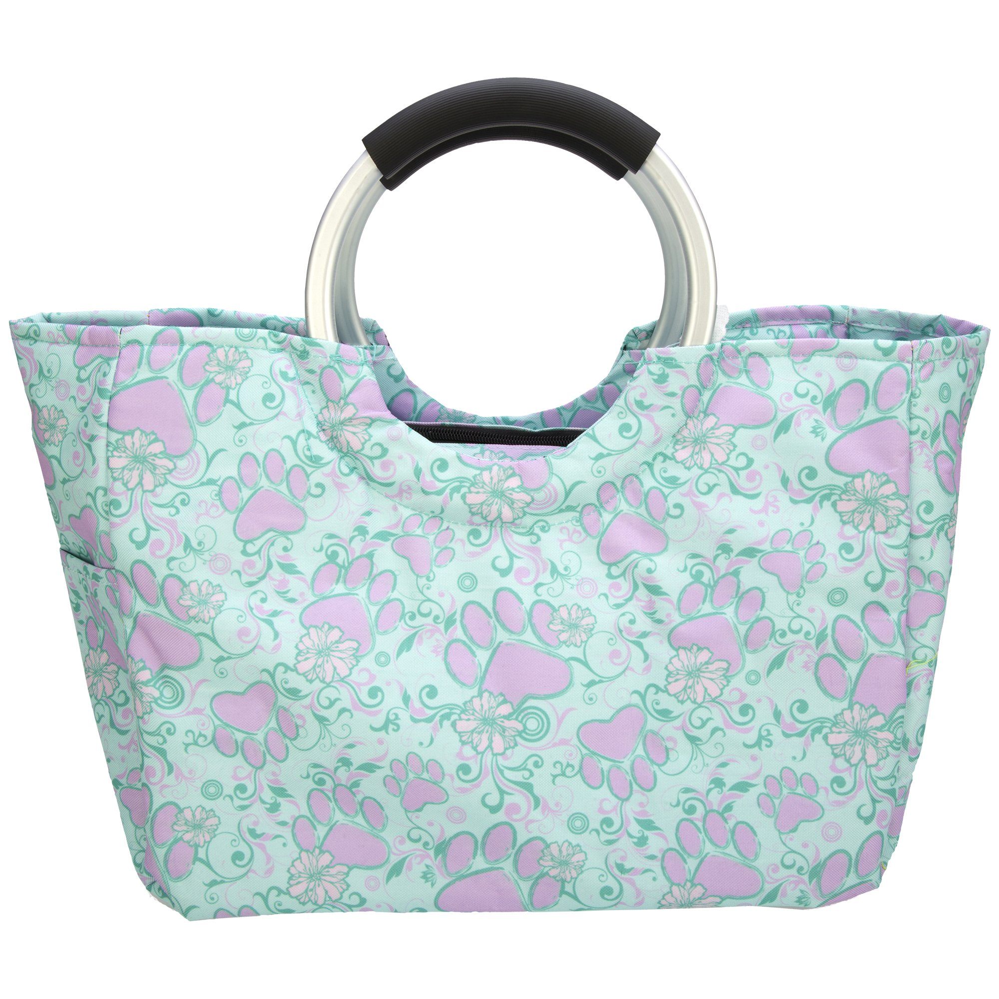 Paws Aplenty Insulated Reusable Shopping Bag | The Animal Rescue Site