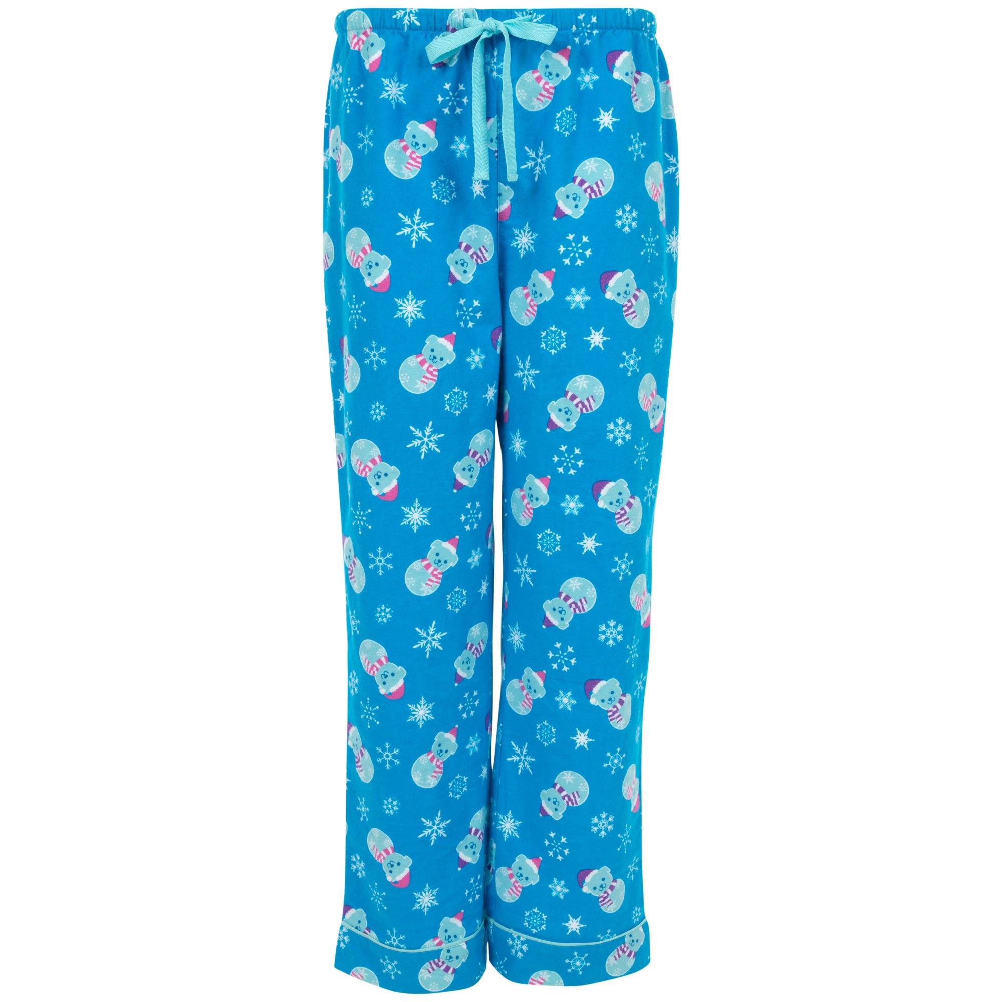 Snowman Pets Flannel Pajama Pants - Dog - S