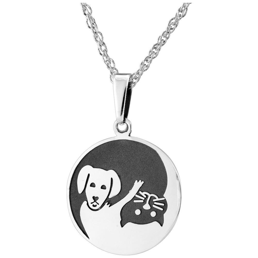 cat and dog necklace