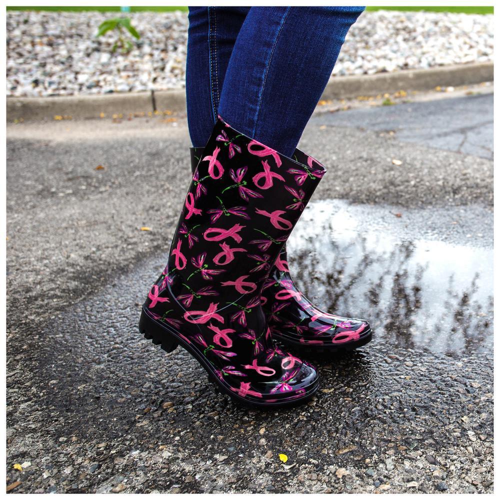 Download Take Flight Pink Ribbon Ultralite™ Rain Boots | The Breast ...