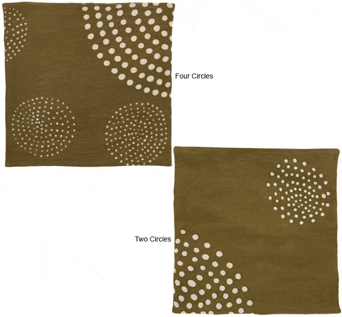 Traditional Mali Pillow Cover - Four Circles