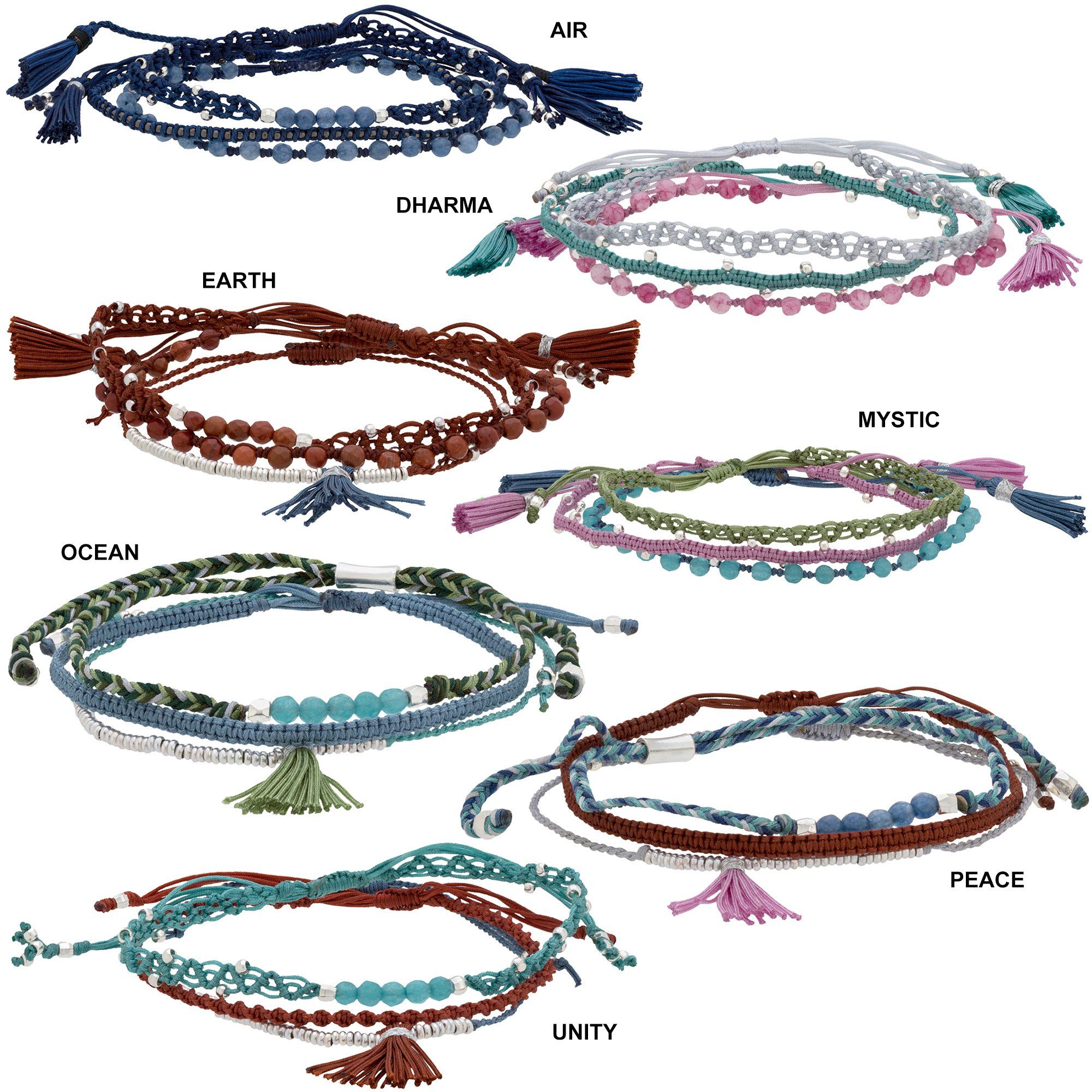 World Tribe Bracelets - Earth