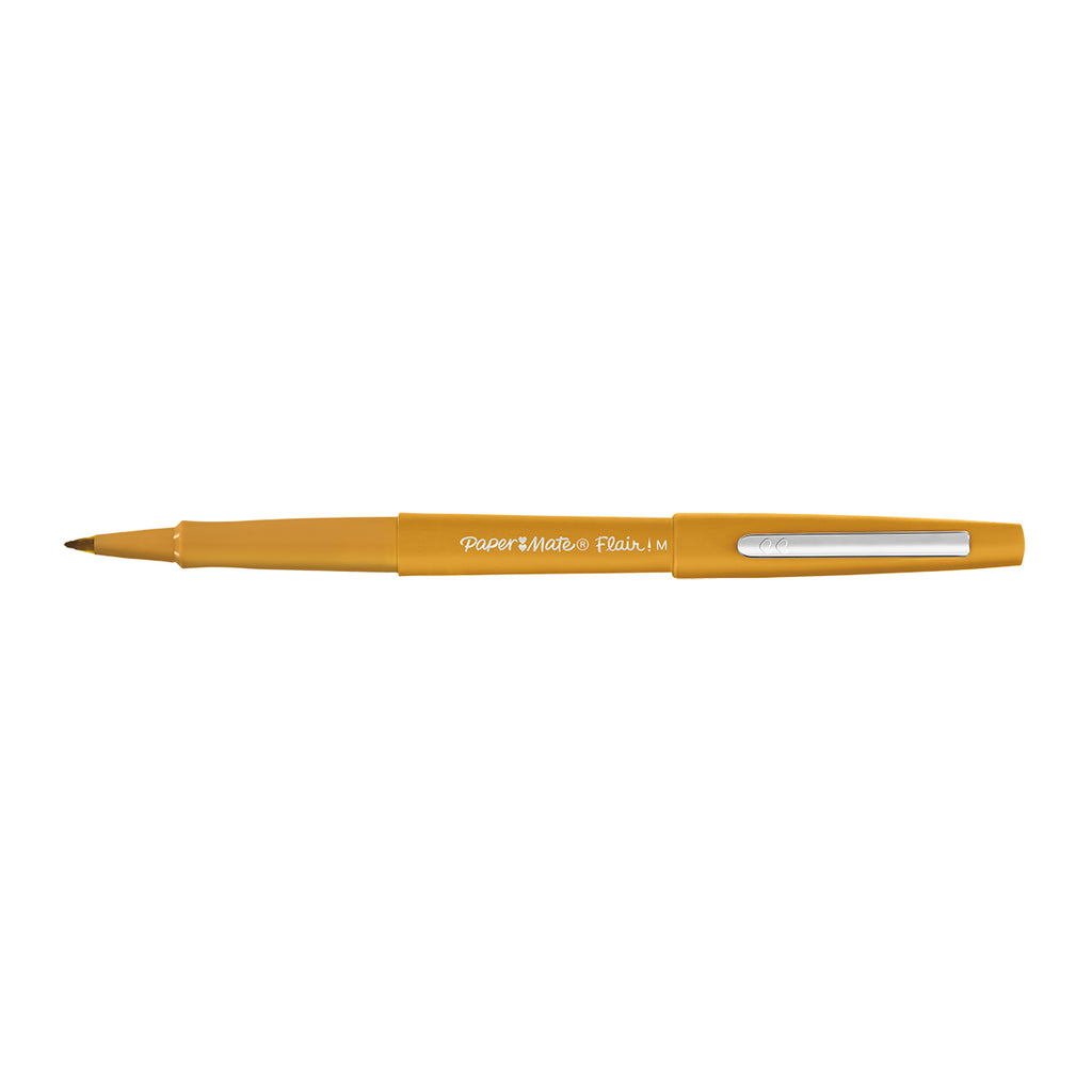 Paper Mate Flair Candy Pop Salted Caramel Felt Tip Pen Medium