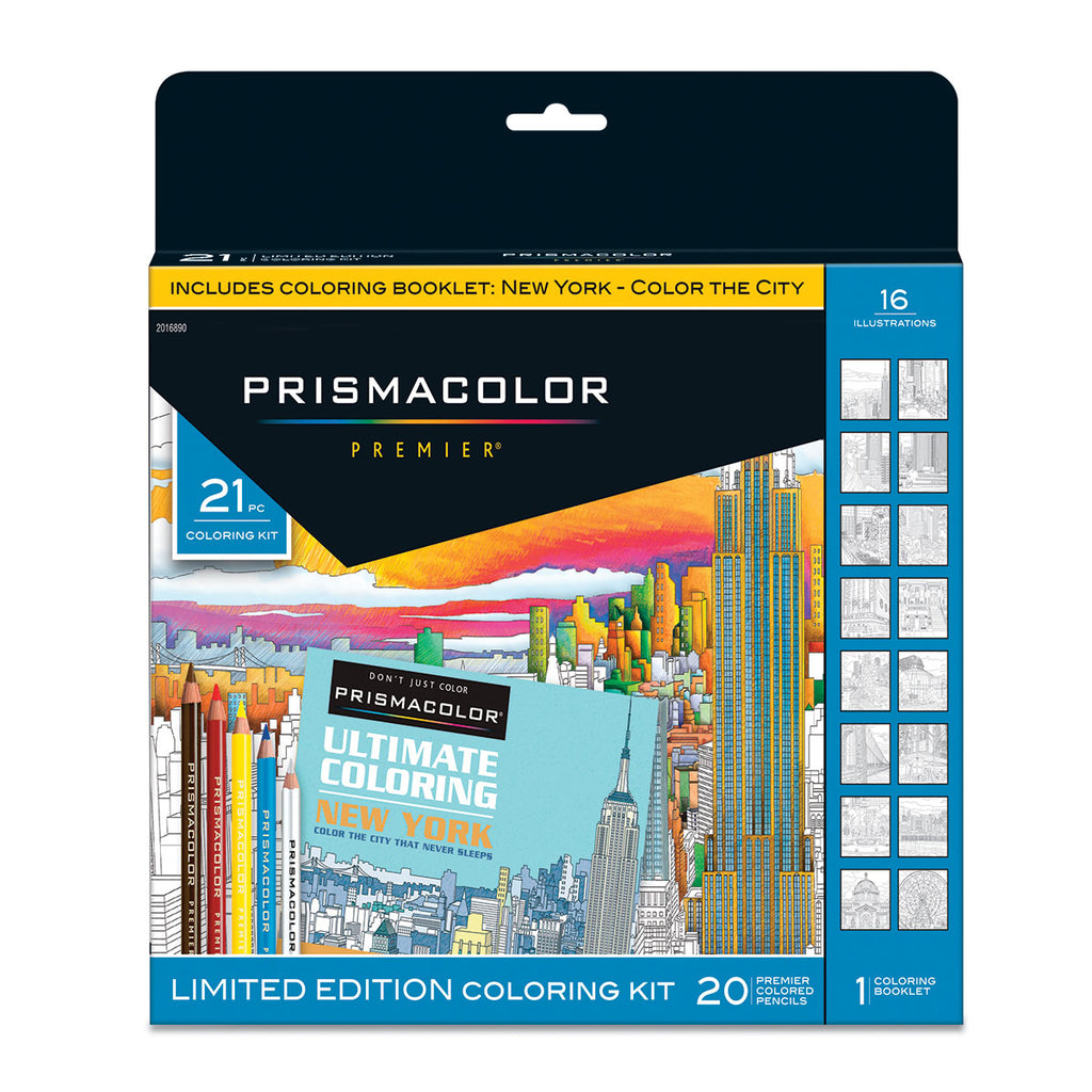 Download Prismacolor Premier Soft Core Pencils Adult Coloring Book Kit Nyc Sou