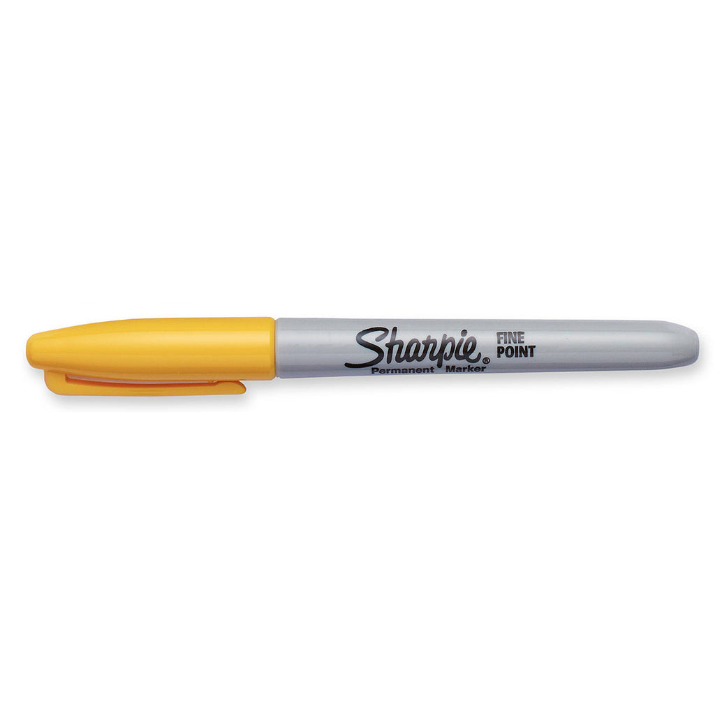 Sharpie Neon Permanent Marker Fine Point Yellow