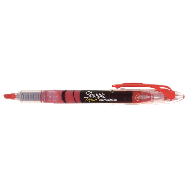 Sharpie Liquid Highlighter Red Narrow Chisel Tip