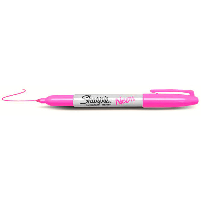 pink permanent marker pen