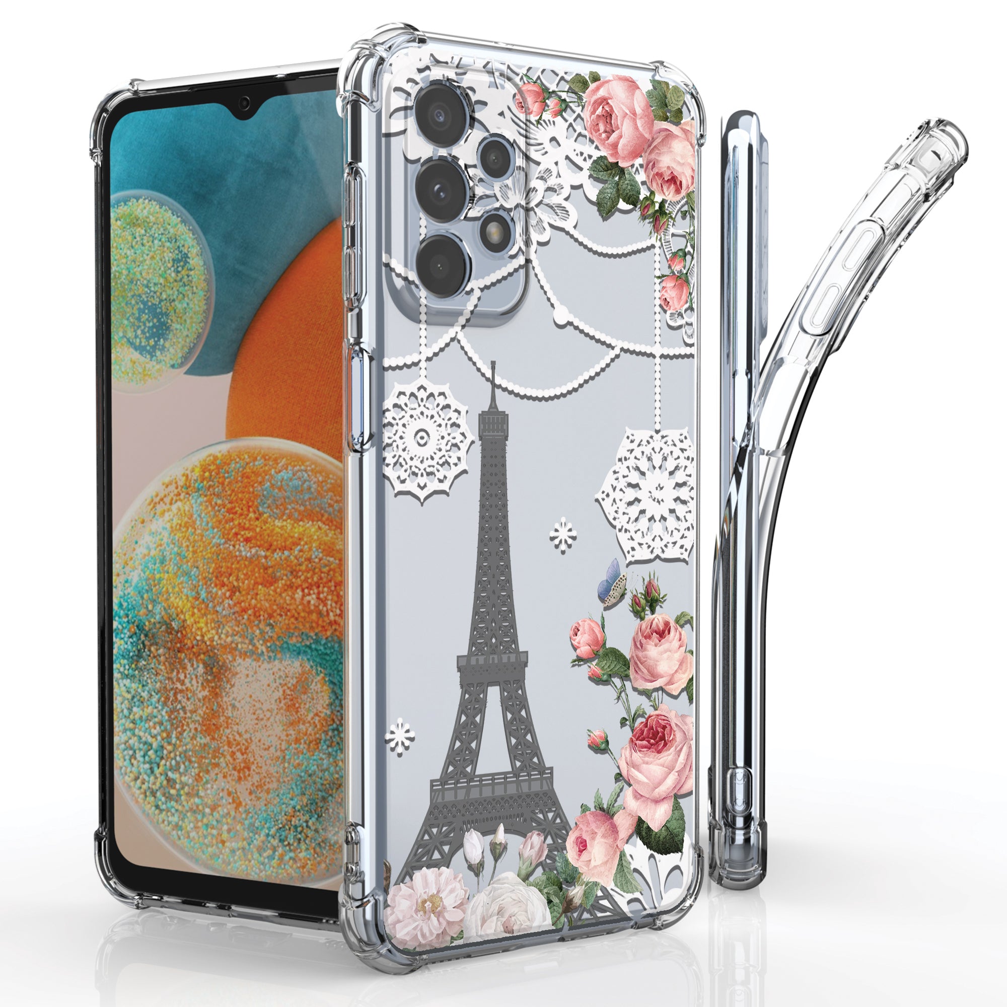 Flex Gel Camera Cover Designed For Samsung Galaxy A23 5G Case