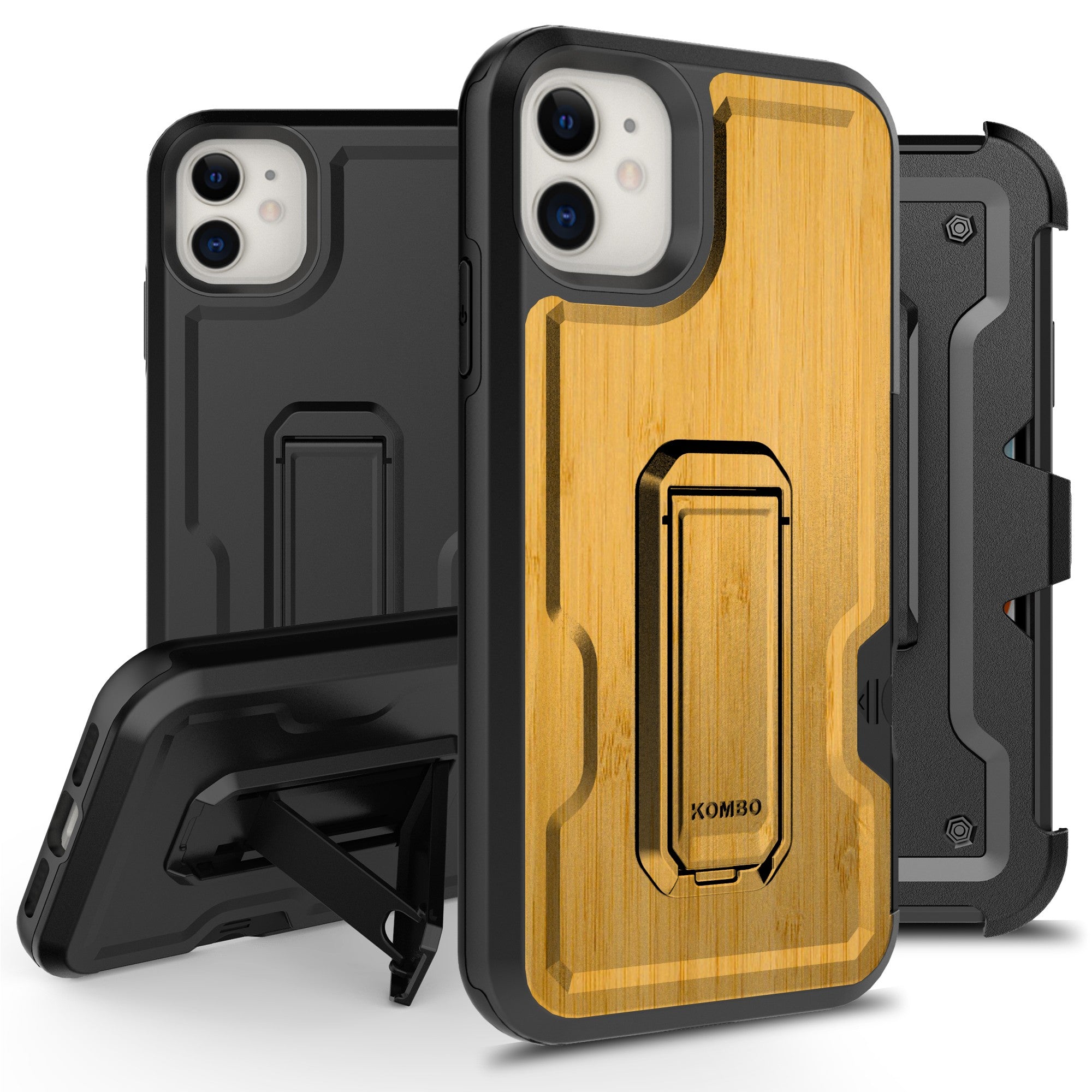 Black Rugged iPhone 11 Case