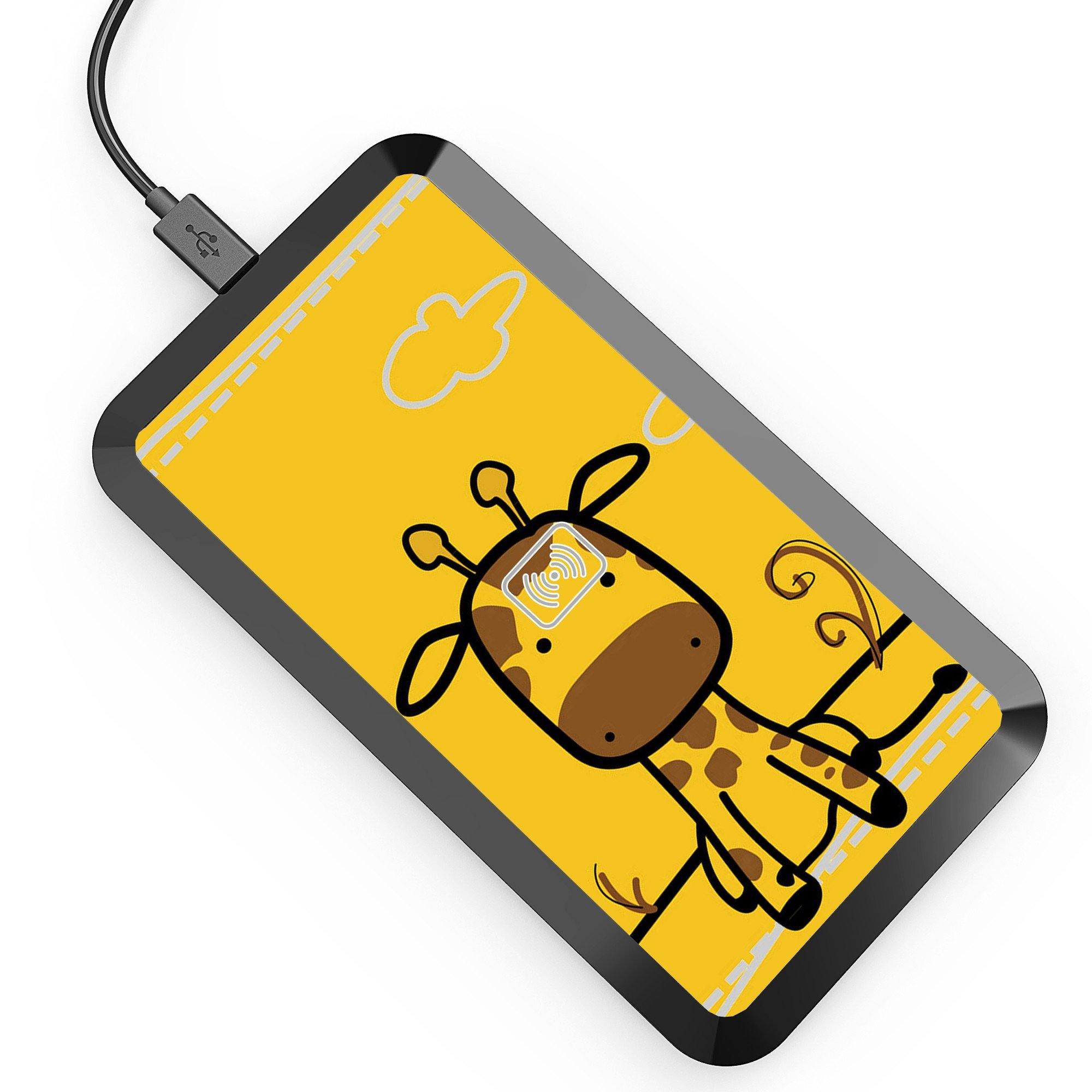 Qi Wireless Charging Pad/Mat Black - My BC Case