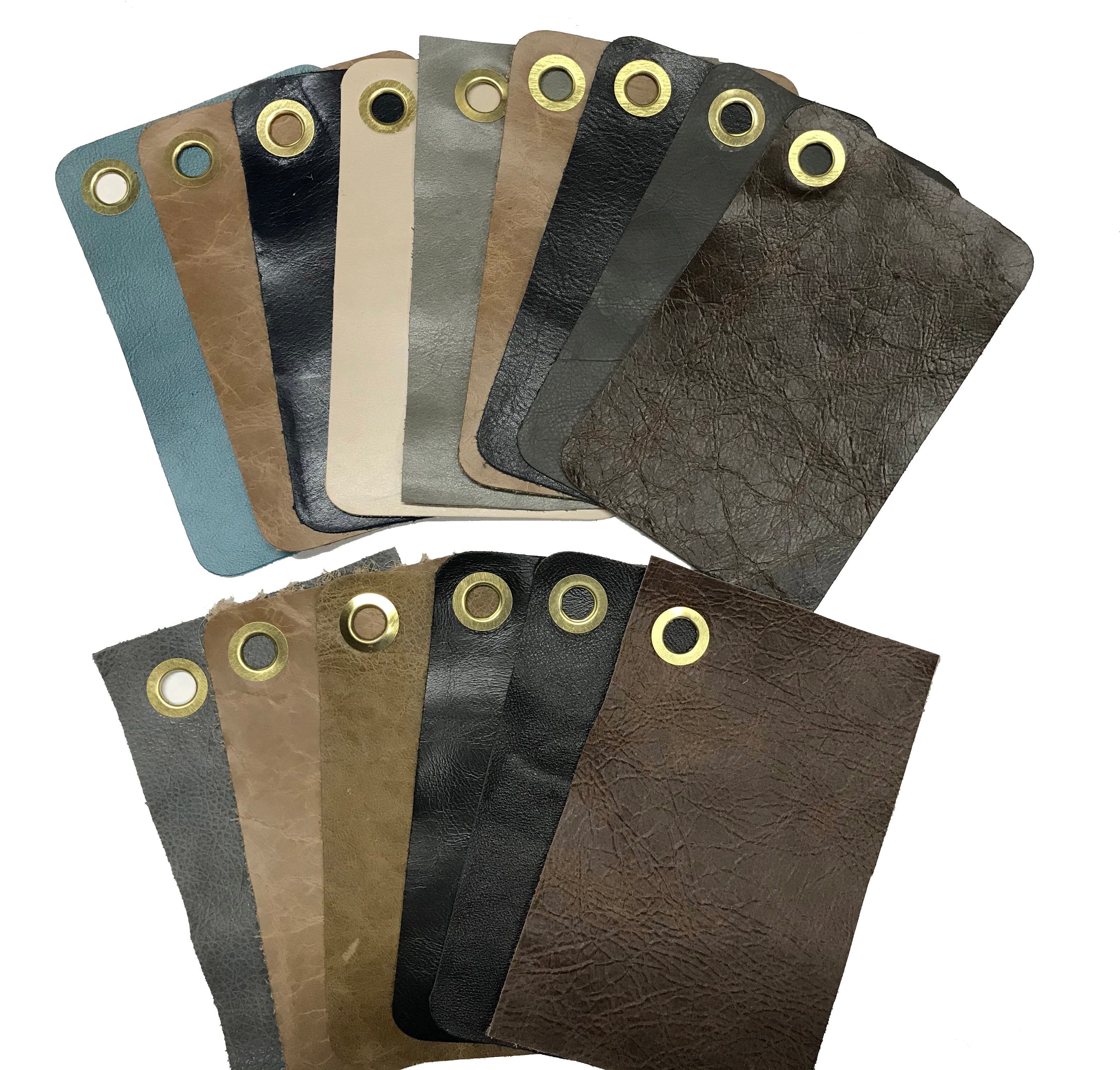 Leather Remnants Variety of Colors per box. Available in 3, 5, 10