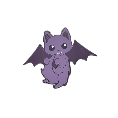 Happy Kitty Cute Face (Purple)