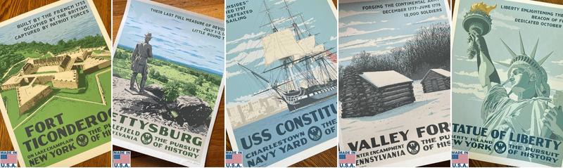 Limited edition prints of America's great historic sites