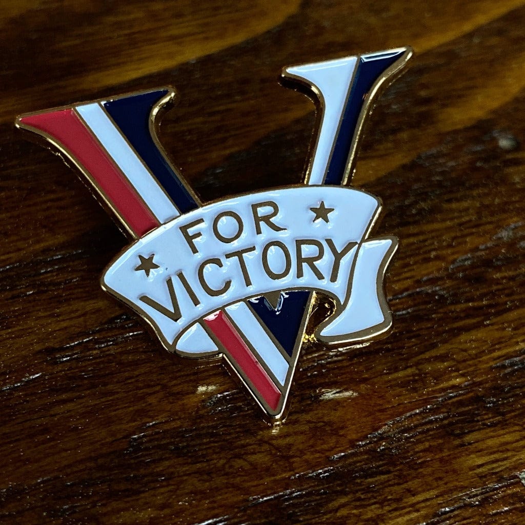 V For Victory Pin The History List