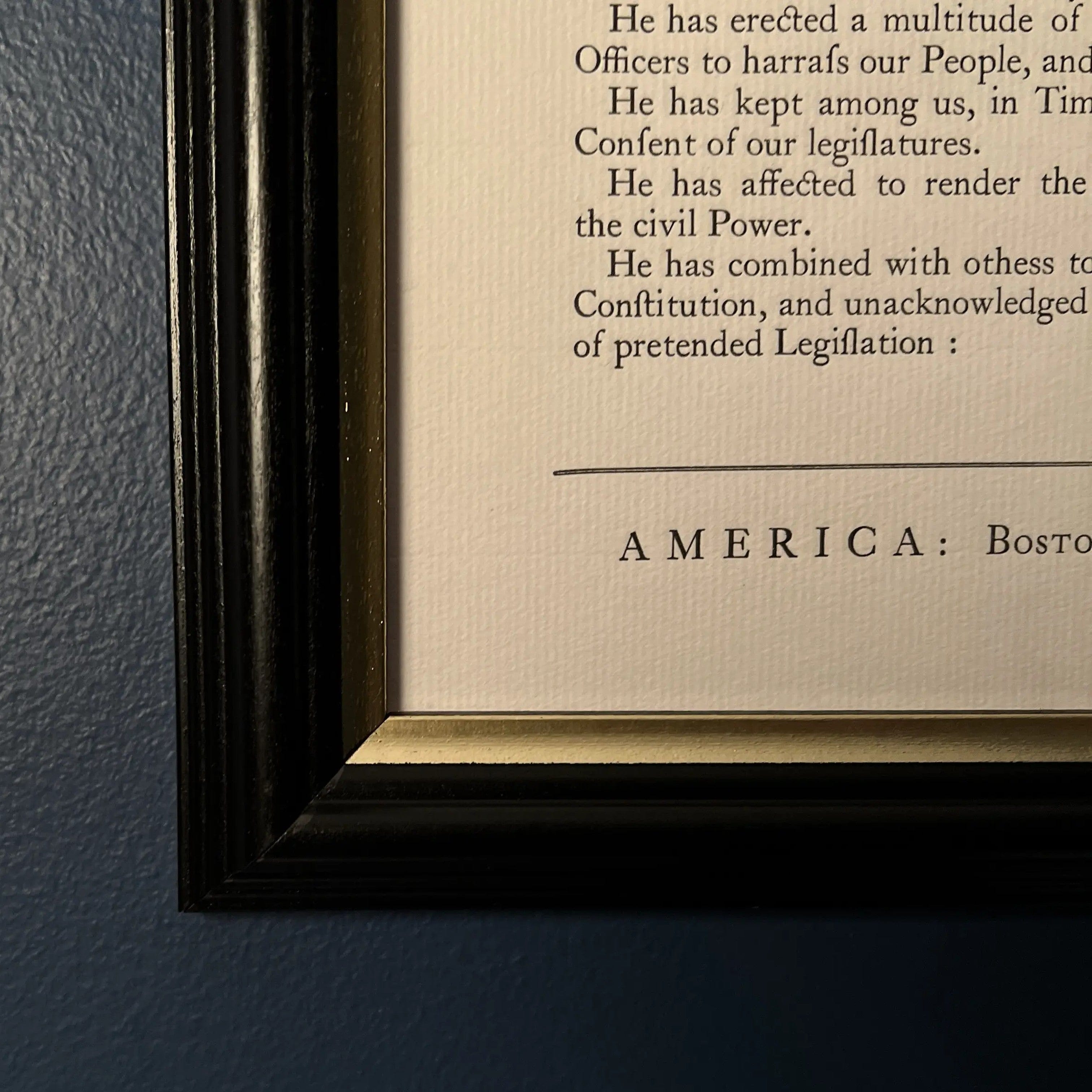 U.S. Constitution from Edes & Gill in Boston with Washington letter – The  History List