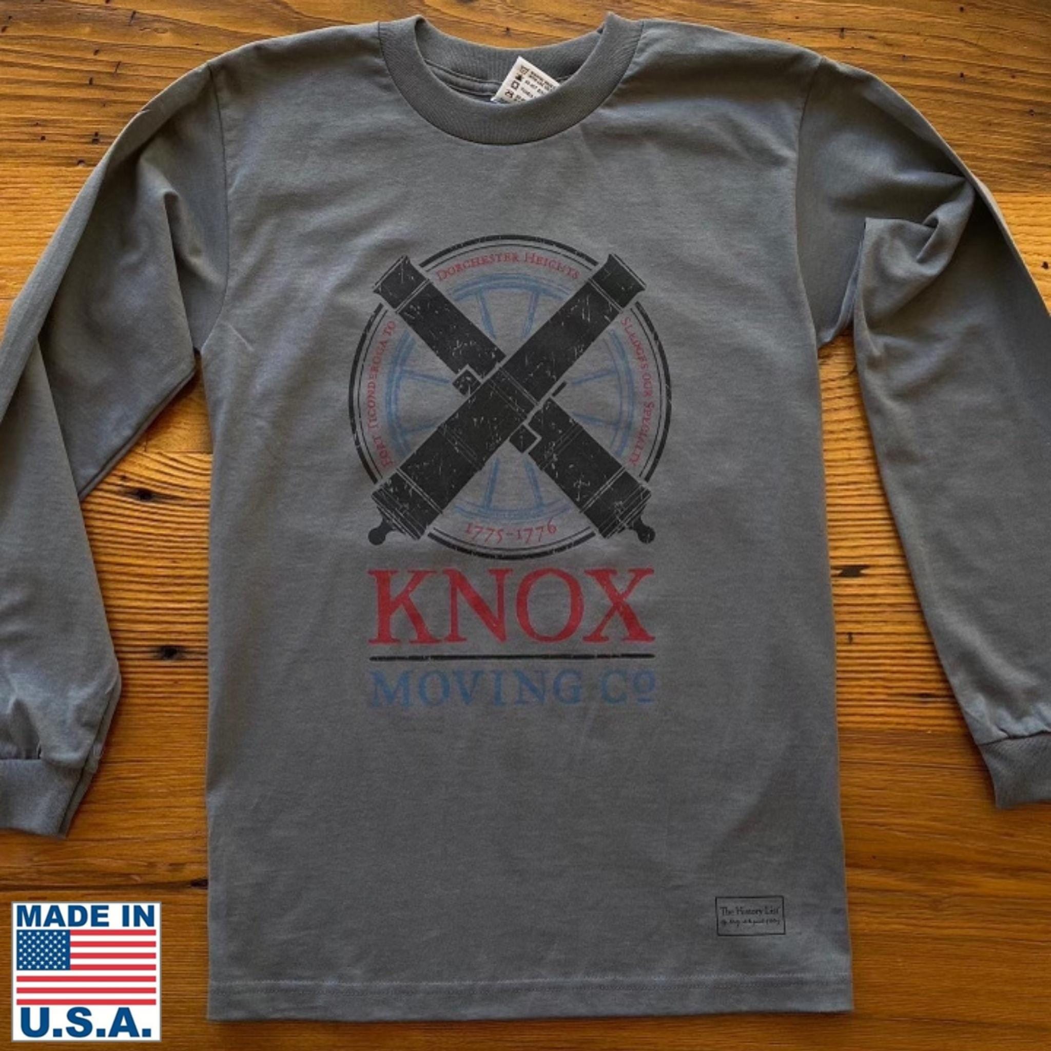 Knox Moving Co. Long-sleeved shirt, The History List