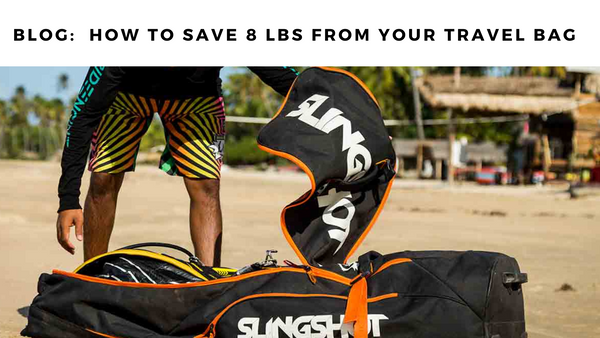 how to save weight kiteboard kitesurf travel board bag airlines