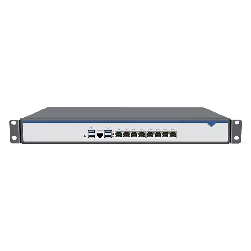 S01 1U Rackmount Firewall LGA1700 Core i9 i7 i5 Intel i226 8x2.5G
