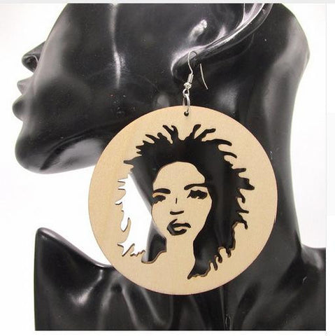 Natural Hair Earrings And Afrocentric Accessories