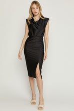 Load image into Gallery viewer, Cowl Neck Sleeveless Dress
