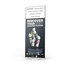 Picture of E-LIQUID POP UP BANNER