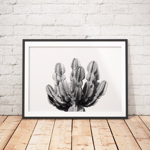 LONE CACTUS art printable | Little Gold Pixel