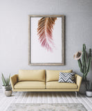 Palm Leaf Art Printable | Little Gold Pixel