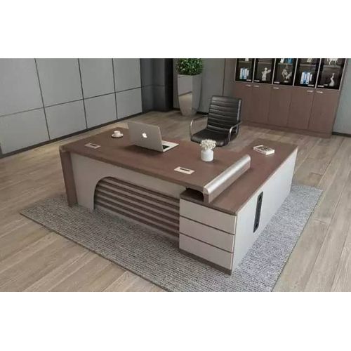  metre Office Desk with Extention @ HOG Furniture