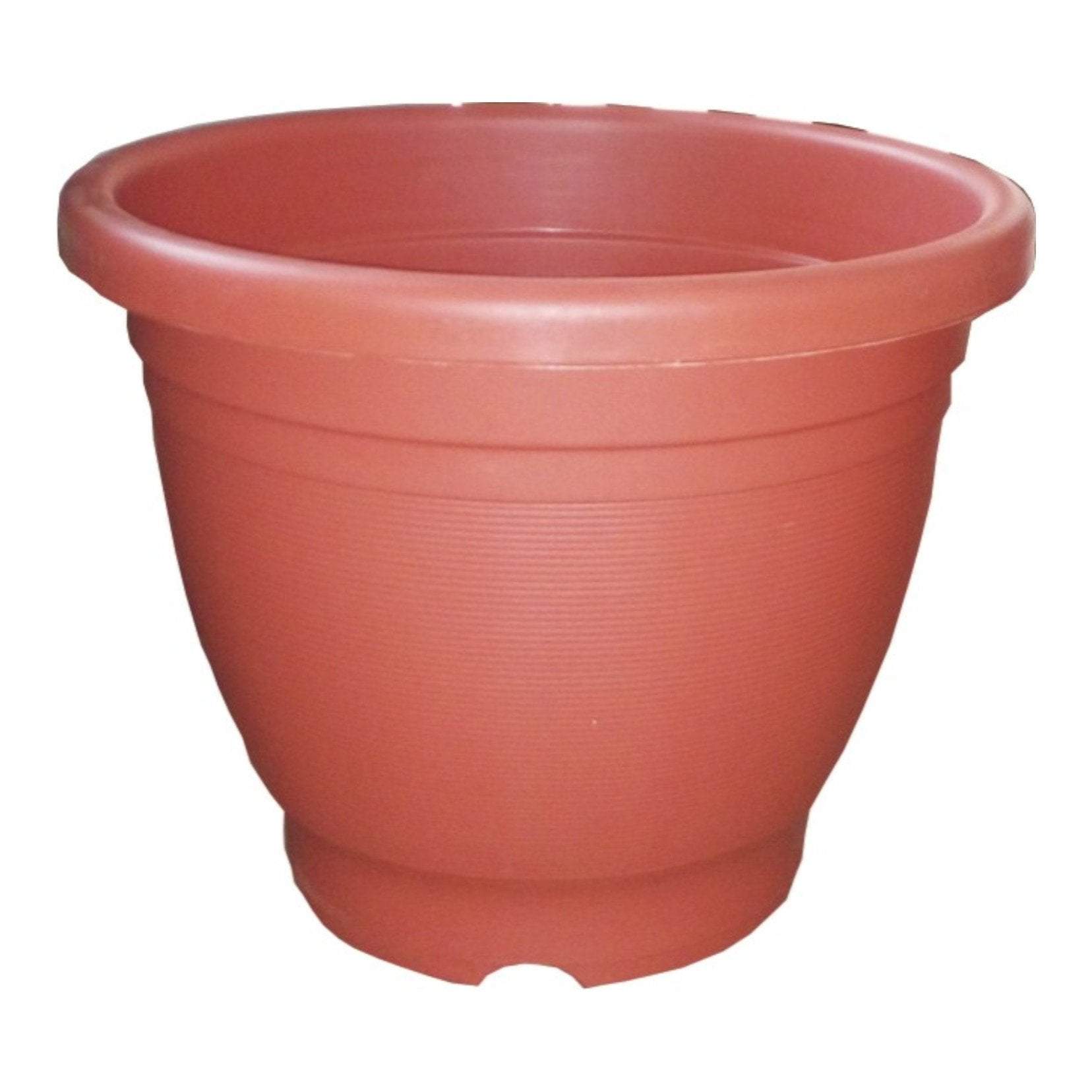 Medium size Plastic  Flower Pot  With Self Watering Grid