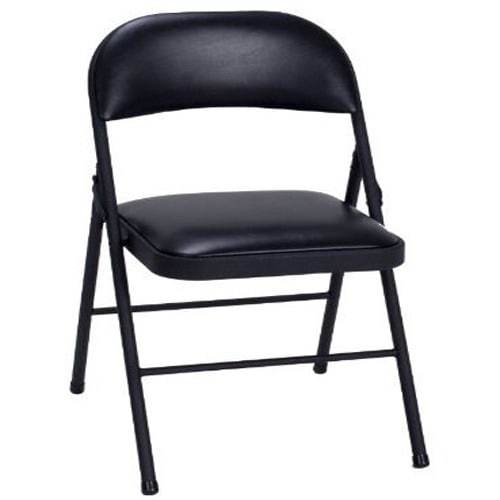 padded folding chairs