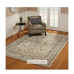 thomasville timeless classic rug collection otello blue