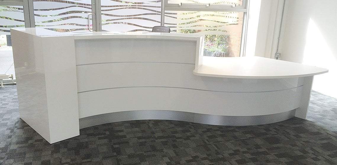 Valde Curved Reception Desk Hog Furniture