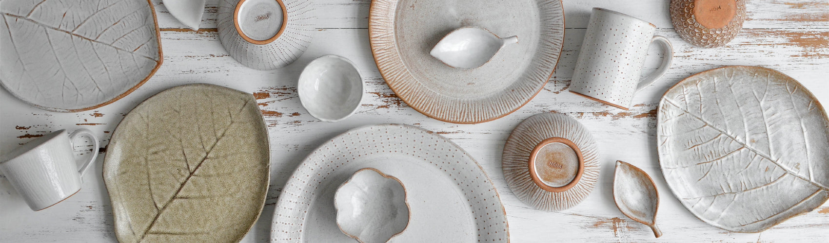 Nom Living Stoneware Nature Collection Header