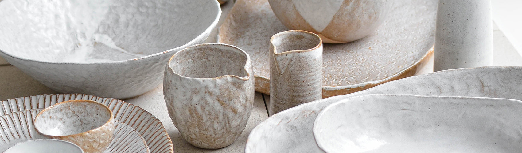 Nom Living Stoneware Organic Ceramic Collection, Header